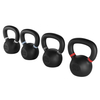 OKPRO Gravity Kettlebell aus schwarzem Gusseisen mit Pulverbeschichtung