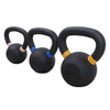 OKPRO Gravity Kettlebell aus schwarzem Gusseisen mit Pulverbeschichtung